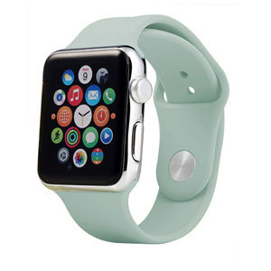 New Apple Watch Silicone Band Mint